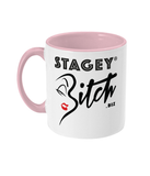 THE DOUBLE STAGEY BITCH COFFEE MUG