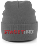 THE STAGEY.BIZ CUFFED BEANIE (DARK)