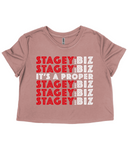 THE PROPER STAGEY.BIZ FLOWY CROP (DARK)