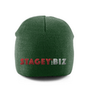 THE STAGEY.BIZ PULL ON BEANIE (DARK)