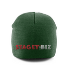 THE STAGEY.BIZ PULL ON BEANIE (DARK)