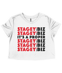 THE PROPER STAGEY.BIZ FLOWY CROP (PALE)