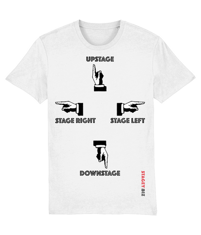 THE STAGEY STAGE DIRECTIONS TEE