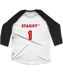 THE No1 STAGEY BITCH BASEBALL TEE