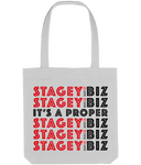 THE ORGANIC PROPER STAGEY DOT BIZ REHEARSAL TOTE (PALE)