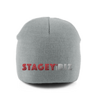 THE STAGEY.BIZ PULL ON BEANIE (DARK)