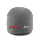 THE STAGEY.BIZ PULL ON BEANIE (DARK)