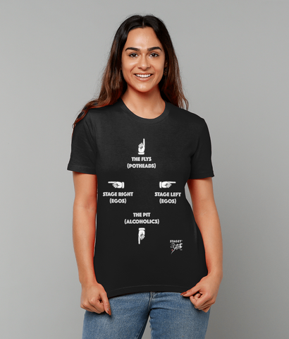 THE STAGEY BITCH STAGE DIRECTIONS TEE