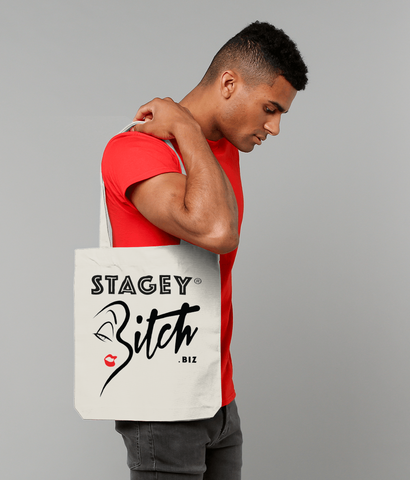 THE ORGANIC STAGEY BITCH REHEARSAL TOTE (PALE)
