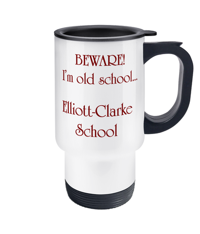 SEC Old School Travel Mug