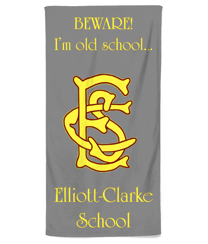 SEC Old School Beach Towel (grey)