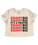 THE PROPER STAGEY.BIZ FLOWY CROP (PALE)
